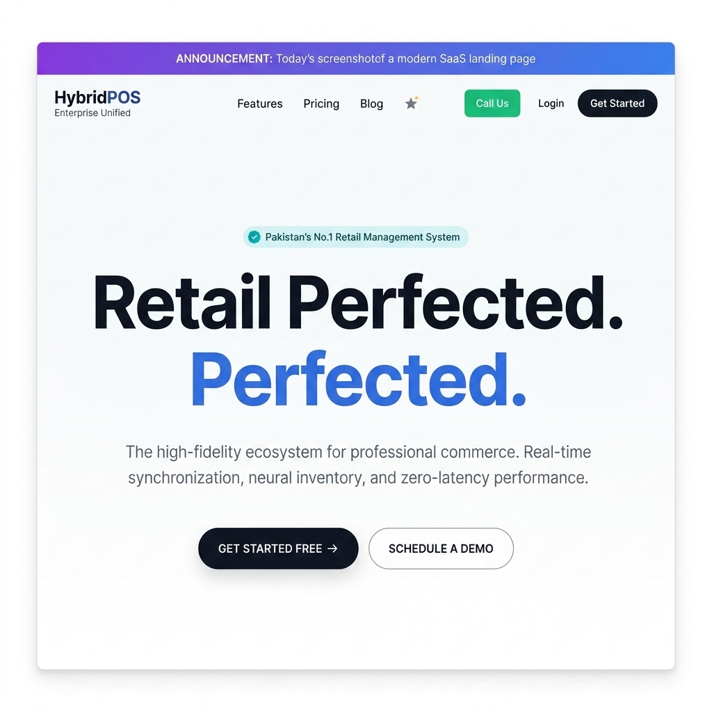 Hybrid Retail Dashboard , HybridPOS
